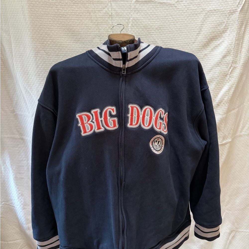Big Dogs Navy Varsity Jacket